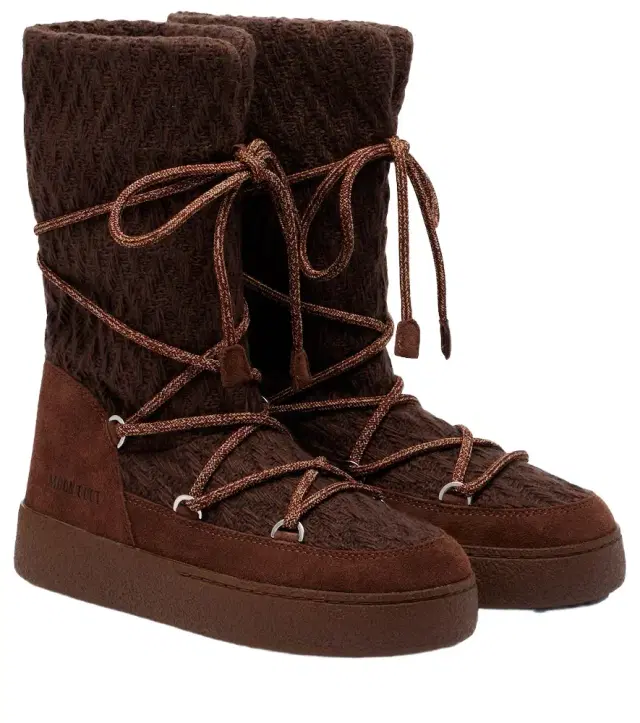 Moon Boot x Guest in Residence LTrack snow boots