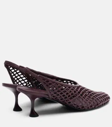 Proenza Schouler Tee 60 perforated leather slingback pumps | Thumbnail 3 Proenza Schouler Tee 60 perforated leather slingback pumps | Thumbnail 3