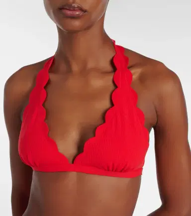 Marysia Spring scalloped bikini top | Thumbnail 2