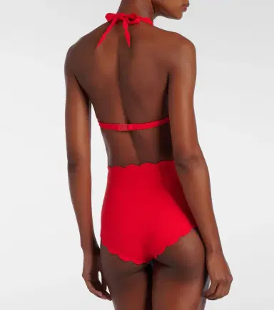Marysia Spring scalloped bikini top | Thumbnail 4