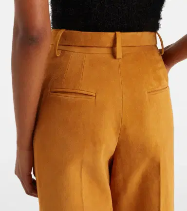 Gabriela Hearst Norman belted suede wide-leg pants | Thumbnail 5 Gabriela Hearst Norman belted suede wide-leg pants | Thumbnail 5