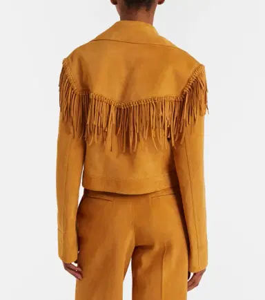 Gabriela Hearst Azra embellished fringed suede jacket | Thumbnail 6 Gabriela Hearst Azra embellished fringed suede jacket | Thumbnail 6