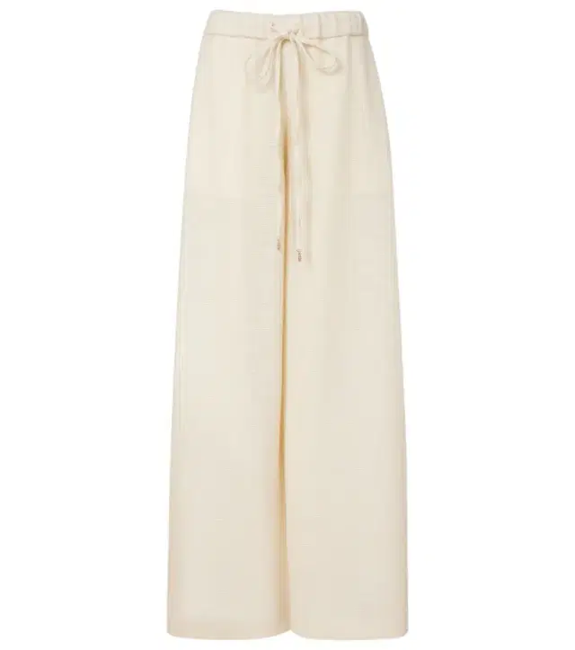 Gelos alpaca wide-leg pants