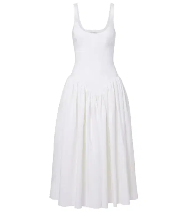 Naia linen midi dress