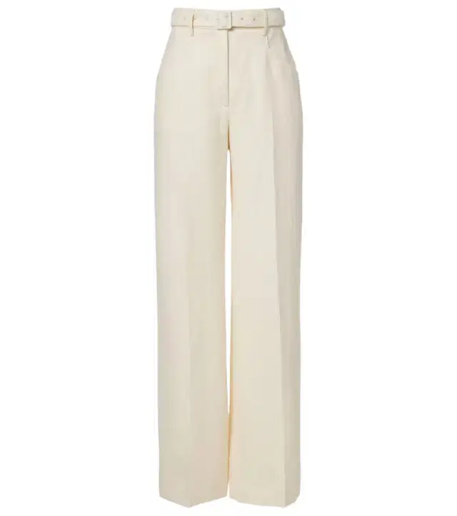 Gabriela Hearst Norman linen straight pants