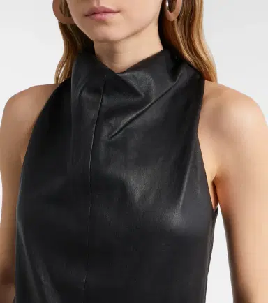 STOULS Aurea leather top | Thumbnail 2 STOULS Aurea leather top | Thumbnail 2
