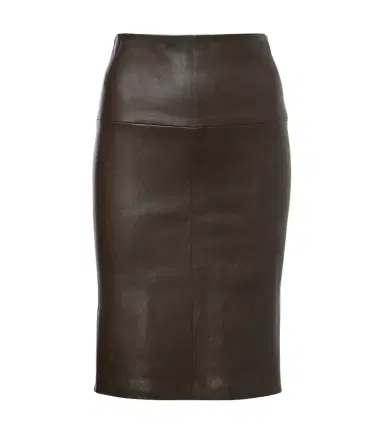 STOULS Gin leather midi skirt | Thumbnail 1 STOULS Gin leather midi skirt | Thumbnail 1