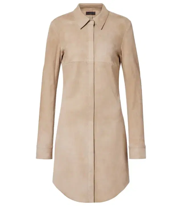 Stouls Geraldine suede shirt dress