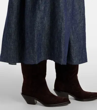Gabriela Hearst Eloran linen midi skirt | Thumbnail 2
