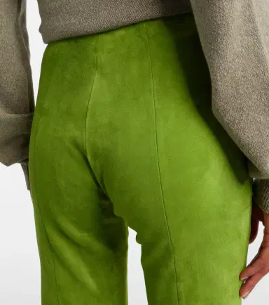 STOULS Gege suede flared pants | Thumbnail 4 STOULS Gege suede flared pants | Thumbnail 4