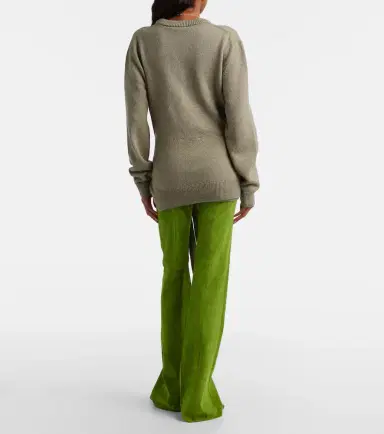 STOULS Gege suede flared pants | Thumbnail 6 STOULS Gege suede flared pants | Thumbnail 6