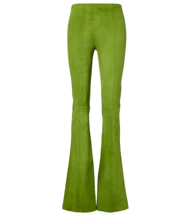 Stouls Gege suede flared pants