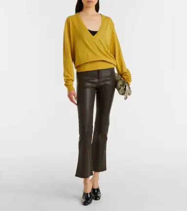 STOULS Dean 22 leather flared pants | Thumbnail 2 STOULS Dean 22 leather flared pants | Thumbnail 2