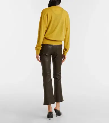 STOULS Dean 22 leather flared pants | Thumbnail 4 STOULS Dean 22 leather flared pants | Thumbnail 4