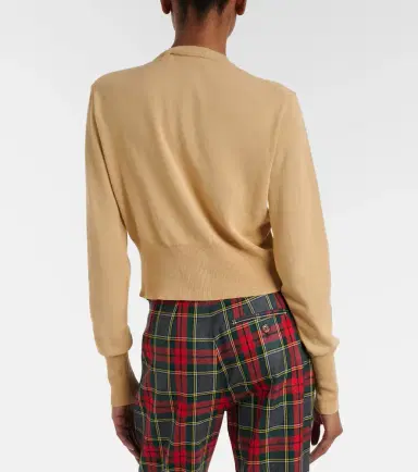 Vivienne Westwood Bea cropped cotton cardigan | Thumbnail 3