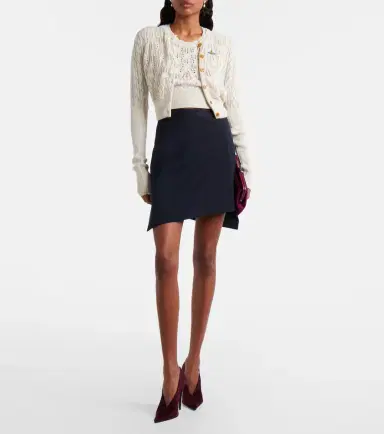 Vivienne Westwood Ella cropped cotton sweater vest | Thumbnail 3