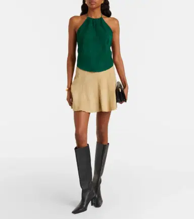 STOULS Mila suede miniskirt | Thumbnail 3 STOULS Mila suede miniskirt | Thumbnail 3