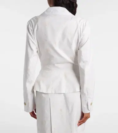 Vivienne Westwood Bettina floral cotton-blend blazer | Thumbnail 5 Vivienne Westwood Bettina floral cotton-blend blazer | Thumbnail 5