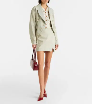 Vivienne Westwood Ella pointelle cotton cardigan | Thumbnail 7