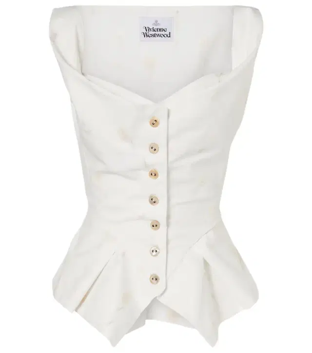 Vivienne Westwood Monday floral cotton-blend top