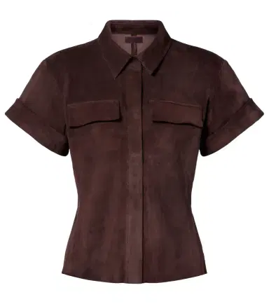 Stouls Miller suede shirt | Thumbnail 1
