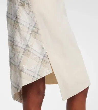 Vivienne Westwood Infinity tartan cotton midi skirt | Thumbnail 2