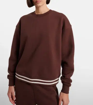 The Upside Striped cotton jersey sweatshirt | Thumbnail 7