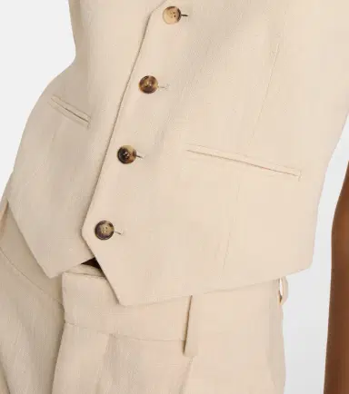 Wardrobe.NYC Wardrobe. NYC Single-breasted vest | Thumbnail 2