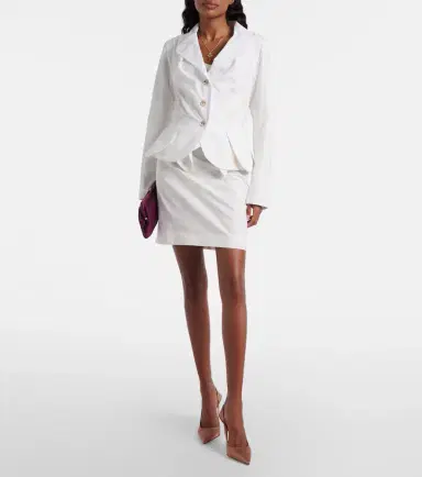 Vivienne Westwood Floral cotton-blend miniskirt | Thumbnail 4