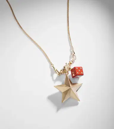 Marie Lichtenberg Connector 18kt gold charm necklace with jasper and diamonds | Thumbnail 7 Marie Lichtenberg Connector 18kt gold charm necklace with jasper and diamonds | Thumbnail 7