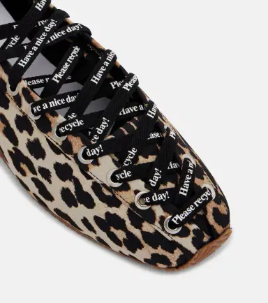 Ganni Leopard-print ballet flats | Thumbnail 4