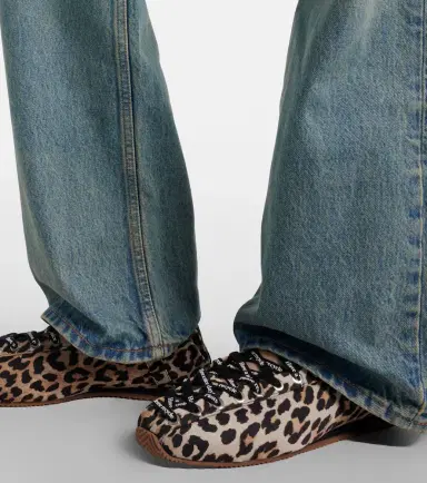 Ganni Leopard-print ballet flats | Thumbnail 6