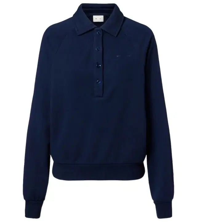 The Upside Elle cotton jersey polo sweater