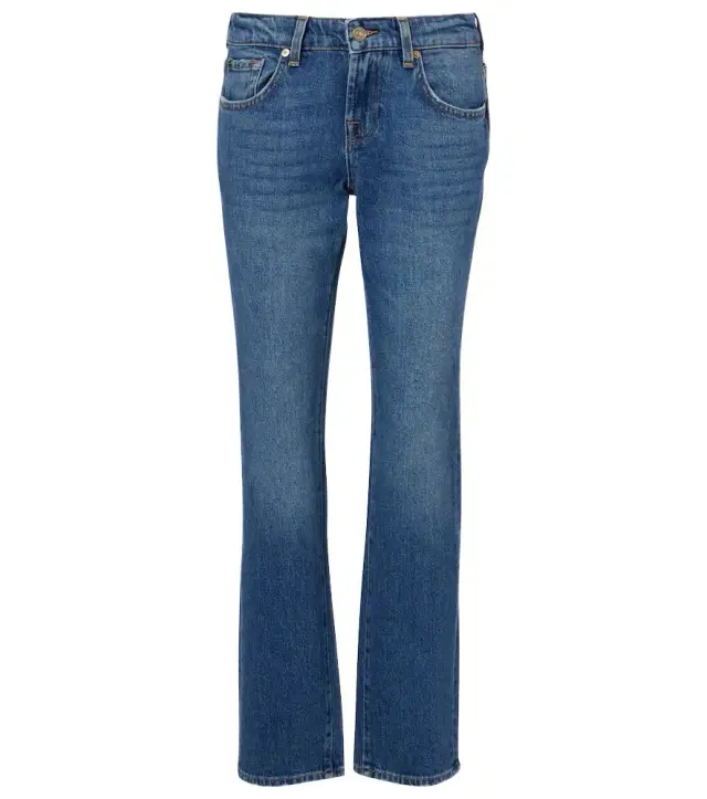 7 For All Mankind Low Cigarette slim jeans