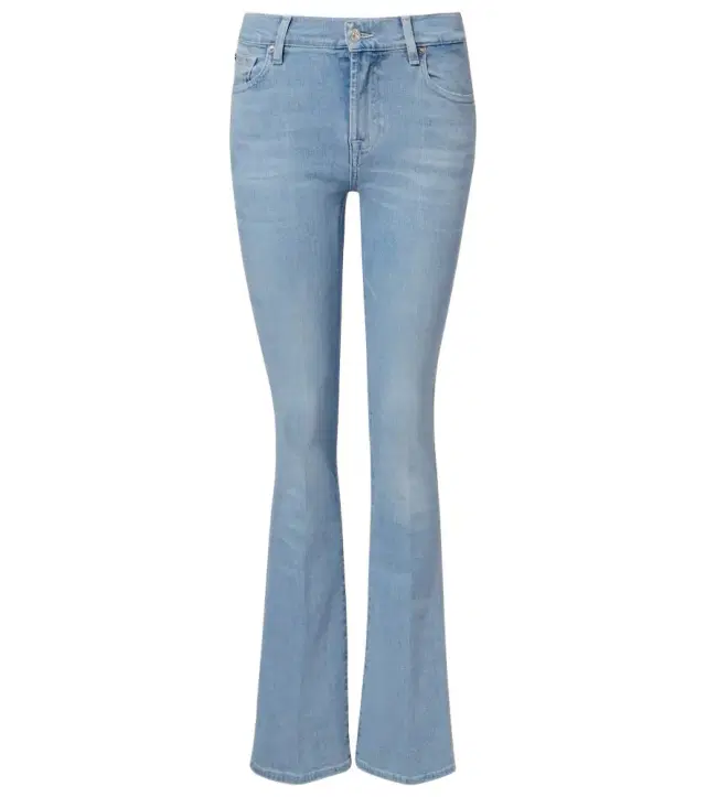 Logo bootcut jeans