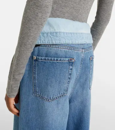 7 For All Mankind Double Layer Slouchy wide-leg jeans | Thumbnail 6 7 For All Mankind Double Layer Slouchy wide-leg jeans | Thumbnail 6