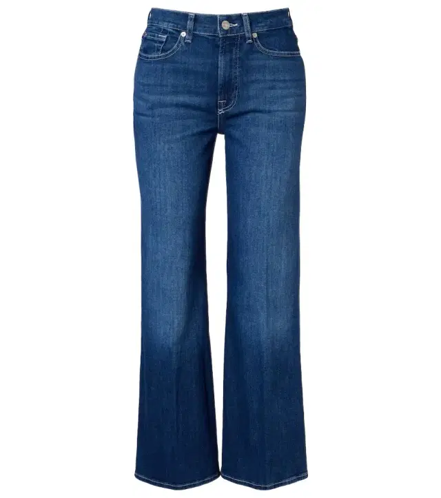 Lotta Ankle wide-leg jeans