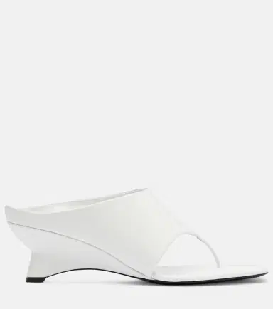 Khaite Marlow 55 leather mules | Thumbnail 2