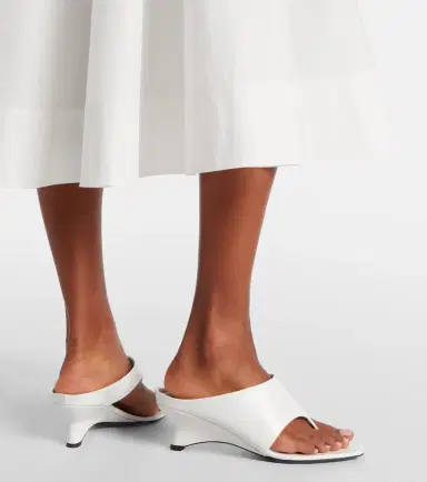 Khaite Marlow 55 leather mules | Thumbnail 5
