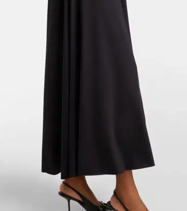 Victoria Beckham Gathered turtleneck midi dress | Thumbnail 5 Victoria Beckham Gathered turtleneck midi dress | Thumbnail 5