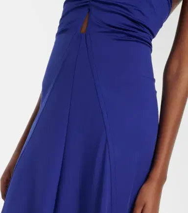 Victoria Beckham Ruched maxi dress | Thumbnail 2