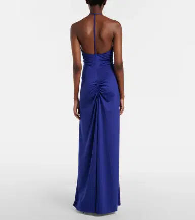 Victoria Beckham Ruched maxi dress | Thumbnail 5