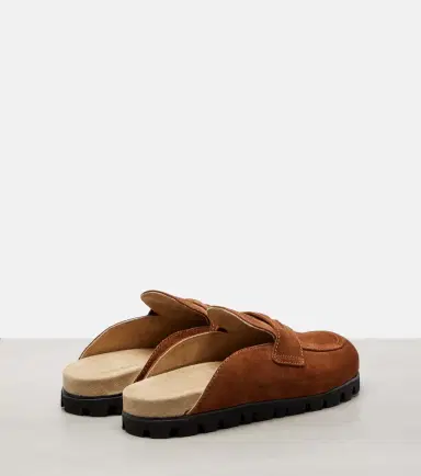 Miu Miu Oliva suede mules | Thumbnail 3 Miu Miu Oliva suede mules | Thumbnail 3