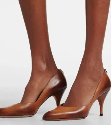Miu Miu 85 leather pumps | Thumbnail 6