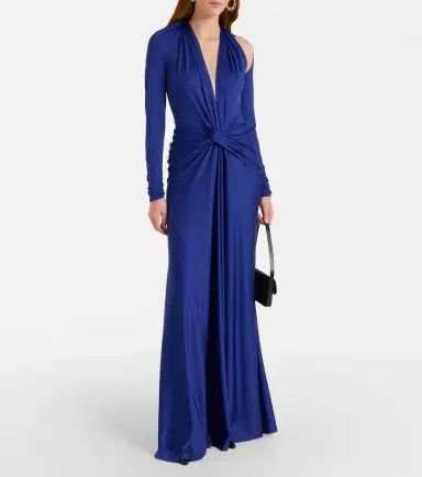 Victoria Beckham Draped maxi dress | Thumbnail 5