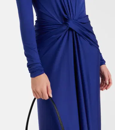 Victoria Beckham Draped maxi dress | Thumbnail 6