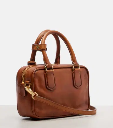 Miu Miu Arcadie Small leather tote bag | Thumbnail 4 Miu Miu Arcadie Small leather tote bag | Thumbnail 4