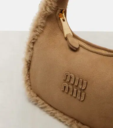 Miu Miu Wander suede top-handle bag | Thumbnail 2
