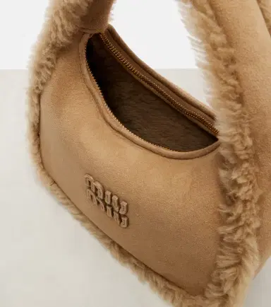 Miu Miu Wander suede top-handle bag | Thumbnail 3