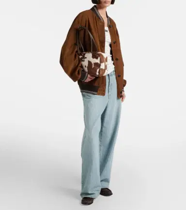 Miu Miu Beau Medium calf hair shoulder bag | Thumbnail 6